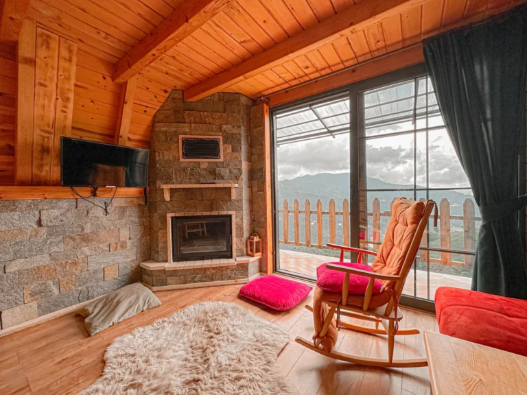 Organik köy bungalow camlihemsin bungalow fotoğrafı 3